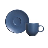 Xícara Café Coup Stoneware Boreal 97ml Azul Porto Brasil