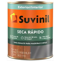 Tinta Esmalte Sintético Acetinado Premium para Madeiras e Metais Branco 900ml
