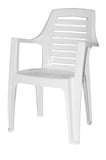 Cadeira Plástica Marbella 91x55cm Branca Gardenlife