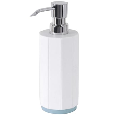 Porta Sabonete Lquido Resina Olson Sandstone Branco