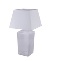 Luminária de Mesa Edfu E27 Branco Just Home Collection