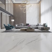 Piso Porcelanato Acetinado Retificado Branco Interno 120x120cm Calacata Altissimo Satin Biancogres Caixa 2,88m²
