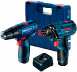 Kit Parafusadeira GSR120 e Chave de Impacto GDR120 12V Bosch