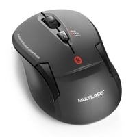 Mouse sem Fio Multilaser Bluetooth Preto - Mo254