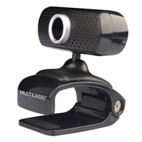 Webcam Plugeplay 480P Mic Usb Preto - Wc051