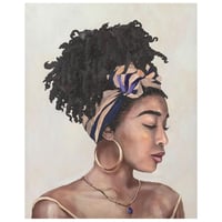Quadro Decorativo Canvas 80X100 cm Africana Mira  Homy