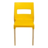 Cadeira Vezo Wood Amarelo I'M In