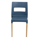 Cadeira Vezo Wood Azul I'M In Azul