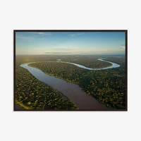 Quadro com Vidro Floresta Amazonas 50x70cm Artimage