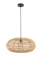 Luminária Pendente Cage Oval 1L E27 Just Home Collection