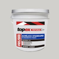 Topex Acrilico Standard Cromio Qualycril