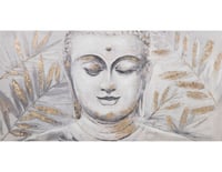 Canvas Buda Face 120x60cm Homy