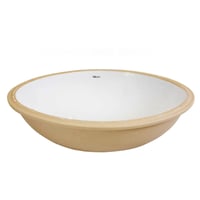 Cuba de Embutir Louça Gardenia Oval 41x31x14,5cm Branca Mari Louças