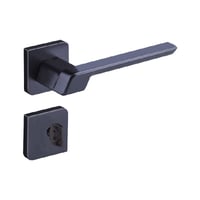 Fechadura Vega Banheiro 4743 Preto Fosco 83724 Aliança Metalúrgica