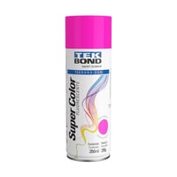 Tinta Spray Rosa Fluorescente 350ml/250g Tekbond