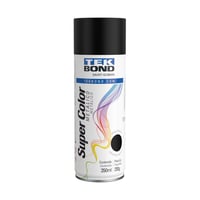Tinta Spray Preto Metálico 350ml/250g Tekbond