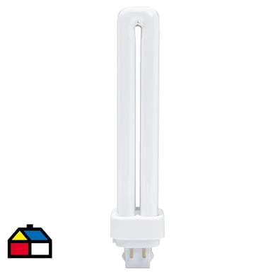 Ampolleta Fluorescente Compacta 4 pines G24Q-3 26W luz clida