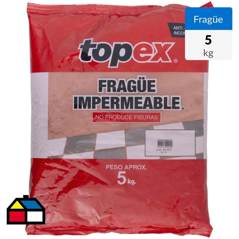 TOPEX - Fragüe Piso/Muro 5 kg