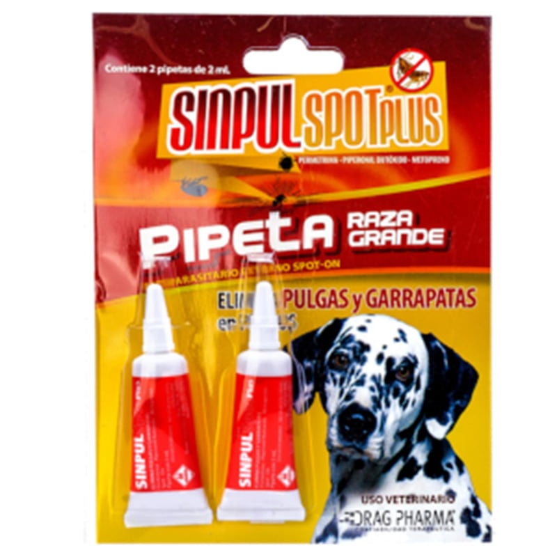 DRAG PHARMA - Pipeta antiparasitaria razas grandes 2,0 ml