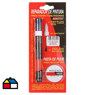 Reparador de pintura para auto grafito