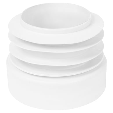 Adaptador flexible para WC PVC 110 mm.