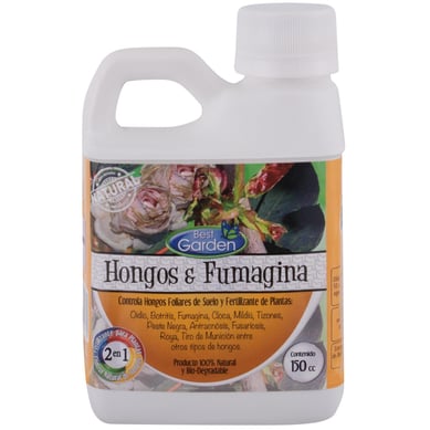 Fungicida y fertilizante para plantas 150 ml botella