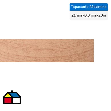 Tapacanto melamina  Coige 21x0,3 mm 20 m