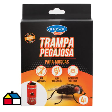 Trampa de Cebo para Moscas e Insectos Voladores