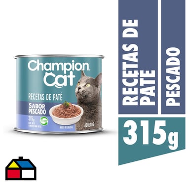 Alimento hmedo para gato adulto 315 g pescado