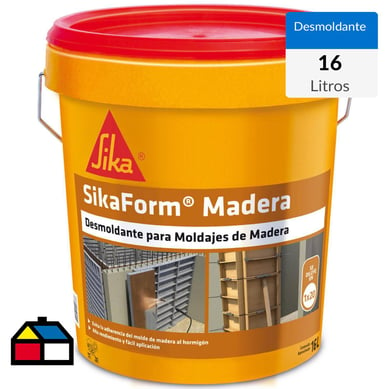 Tineta 16 litros Desmoldante SikaForm Madera