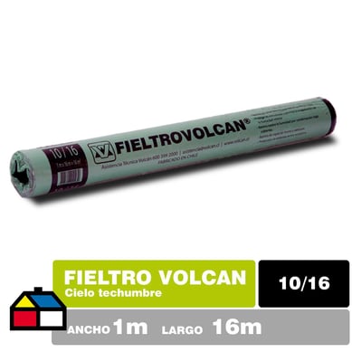 10 m2 10/16 Fieltro Asfltico Liso