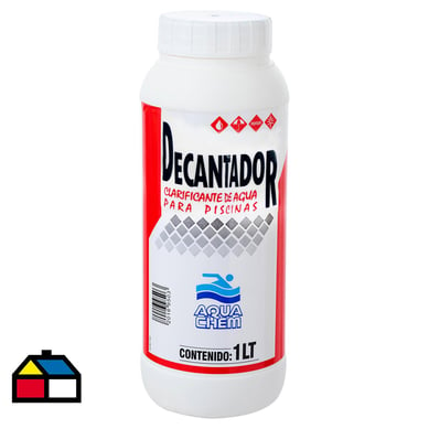 Decantador para piscinas 1 kg frasco