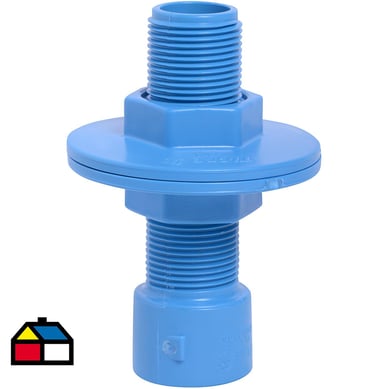 Salida estanque PVC-P CEM/HE 25mm x 3/4