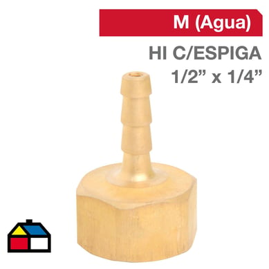 Cachimba Bronce HI C/ESPIGA 1/2