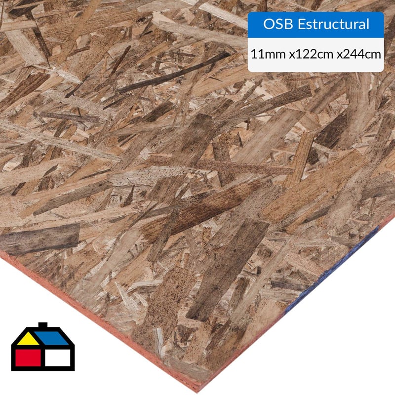 GENERICO - OSB Estructural 11 mm 122x244 cm