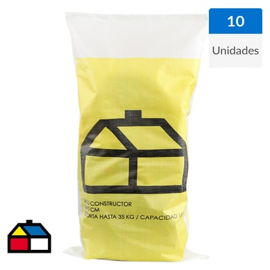 Pack 10 Sacos de Escombros