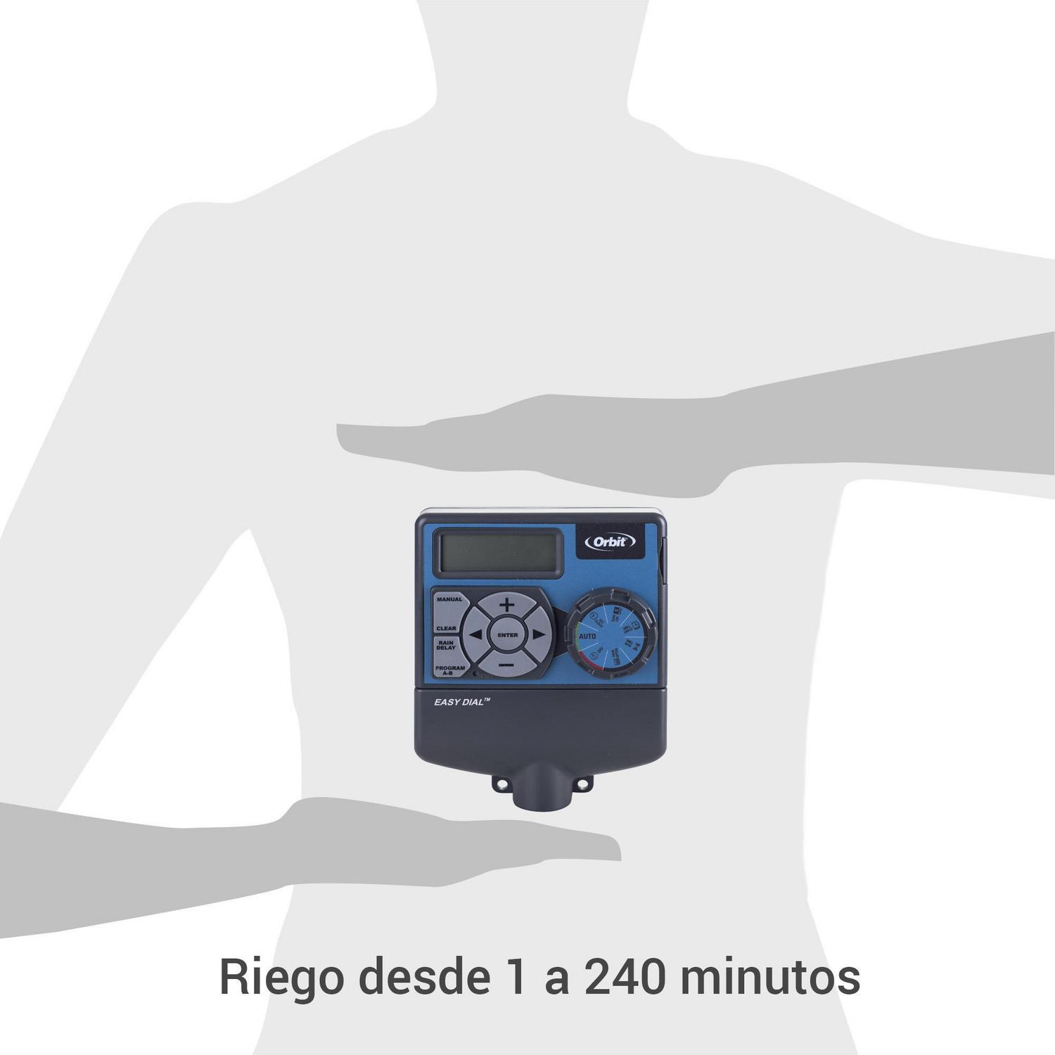 GENERICO Programador De Riego Automático Para 6 Estaciones Interiores