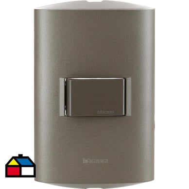 Interruptor Simple  Armado (9/12) 10A Terra