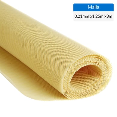 1.25 x 3 m Malla mosquitera crema