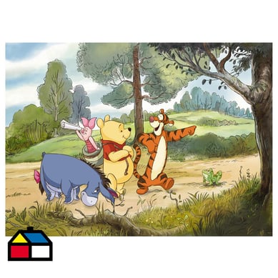 Papel fotomural Winnie Pooh 184x254 cm