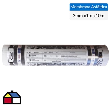 1 x 10 mt Membrana Asfltica JD2 Plus