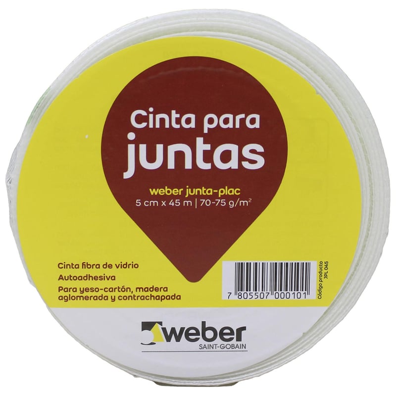 Cinta De Fibra De Vidrio Para Juntas De Gypsum | - Soluciones En