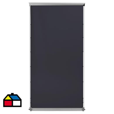 Cortina BlackOut  - DKL FK06 66X118cm  - Polyester y Aluminio Azul