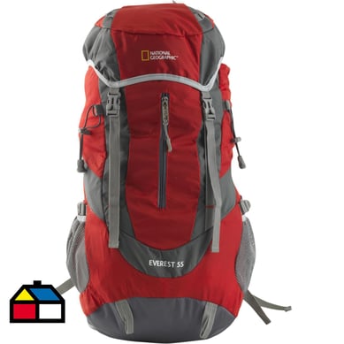 Mochila Everest 55 Lts Rojo