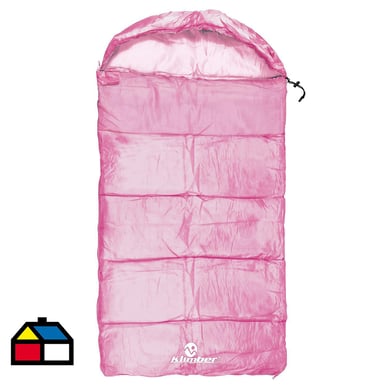 Saco de Dormir Recto Infantil Rosado