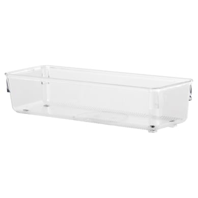 Organizador de cocina 7,6x23x5 cm acrlico Transparente