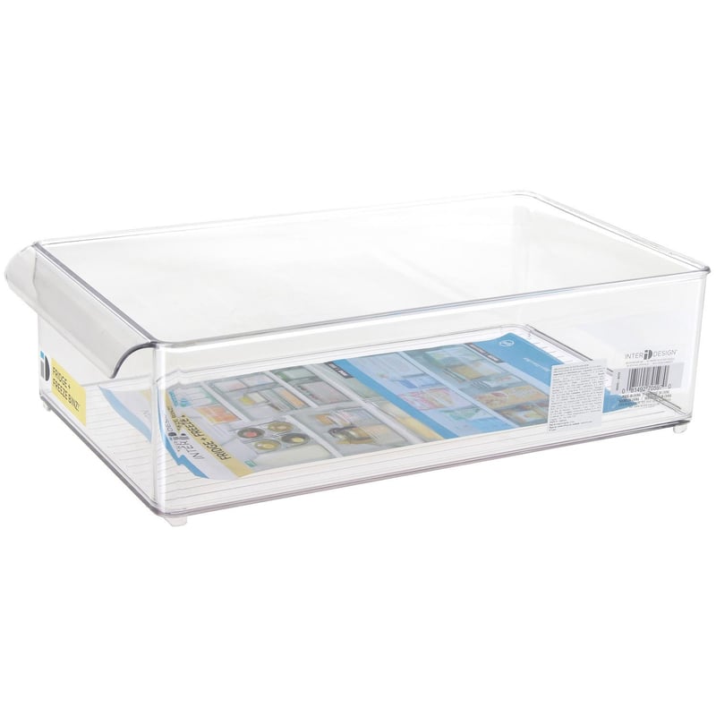 IDESIGN - Organizador para freezer 37x20x10 cm acrílico transparente