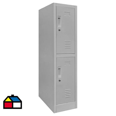 Locker de oficina acero 2 puertas con llave