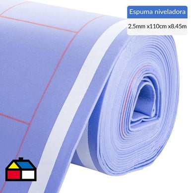 Espuma niveladora 9,3 m2 rollo