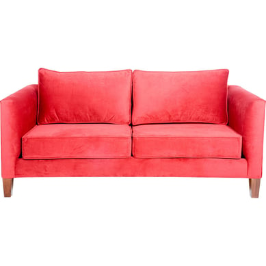 Sof 3 cuerpos 70x180x85 cm rojo